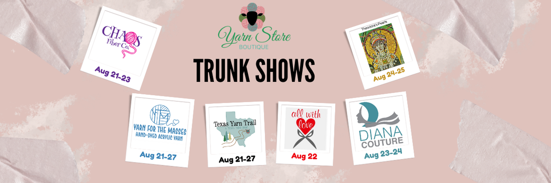 Texas Yarn Trail on August 21 – 27, 2025 – Don’t Miss Out!