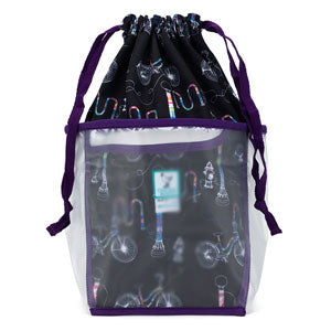 Chicken Boots Double Projects Bag