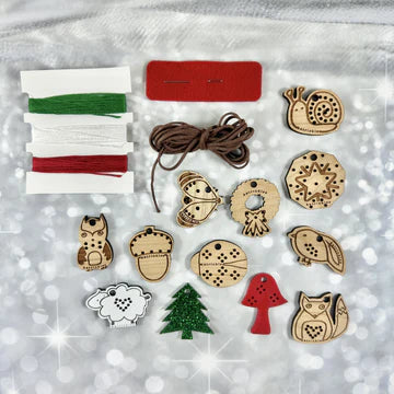 Katrinkles 12 Days of Stitchable Ornaments