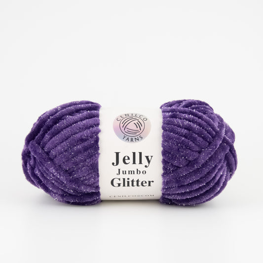 Jelly Jumbo Glitter by Cenilco Yarns