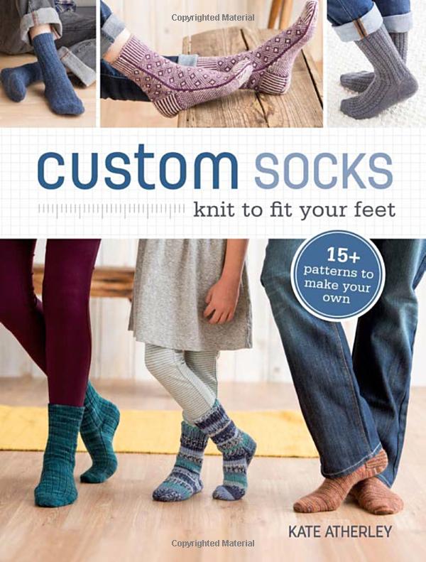 Custom Socks knit to fit your feet by Kate Atherley