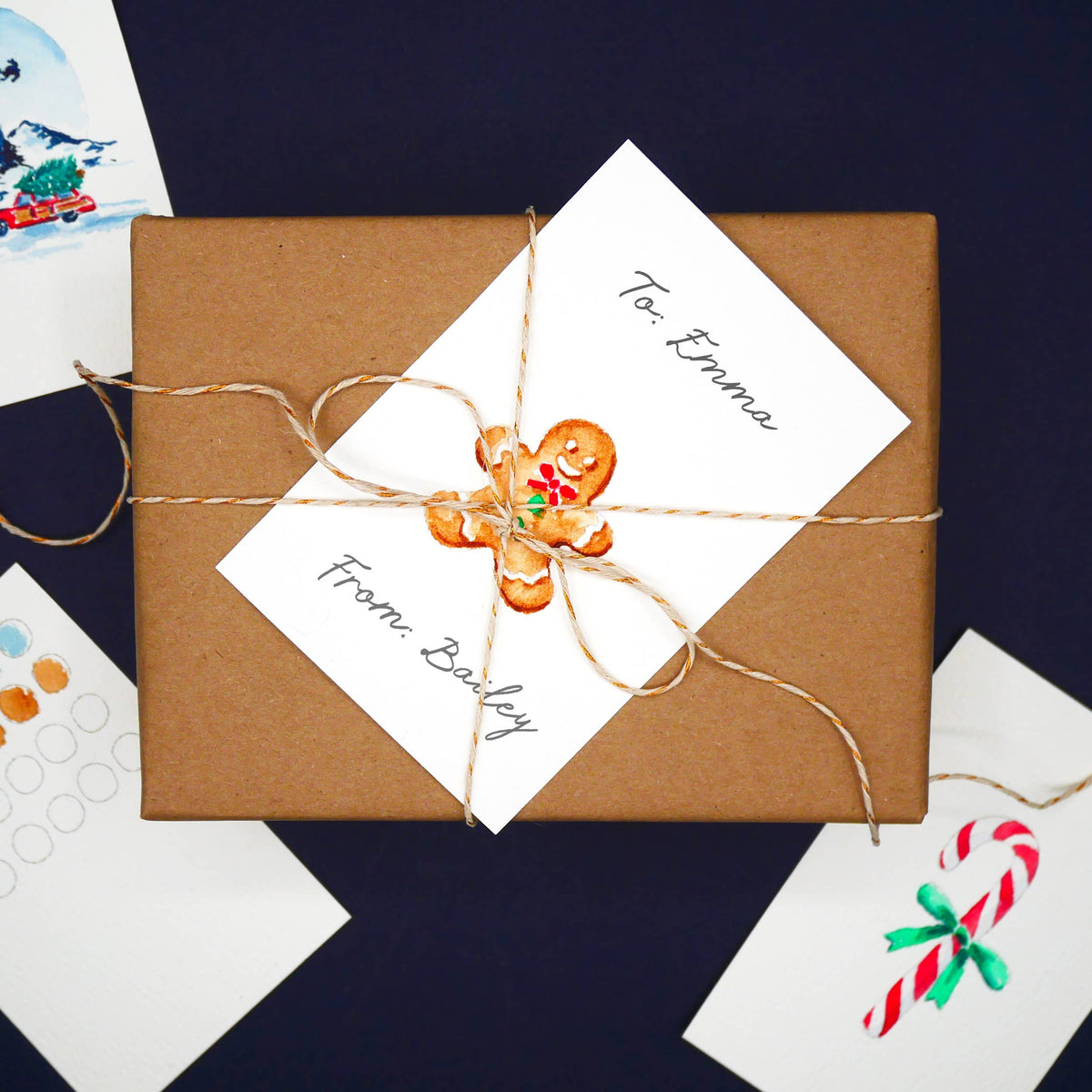 Mini Watercolor Kit: Christmas No.1