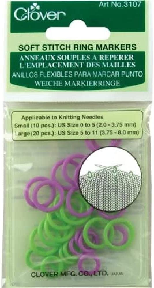 Clover Soft Stitch Ring Markers