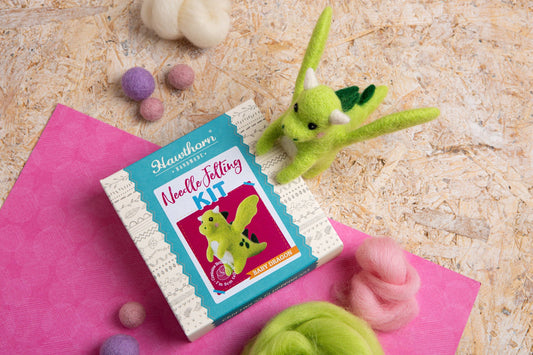 Baby Dragon Mini Needle Felting Kit | Complete Craft Kit
