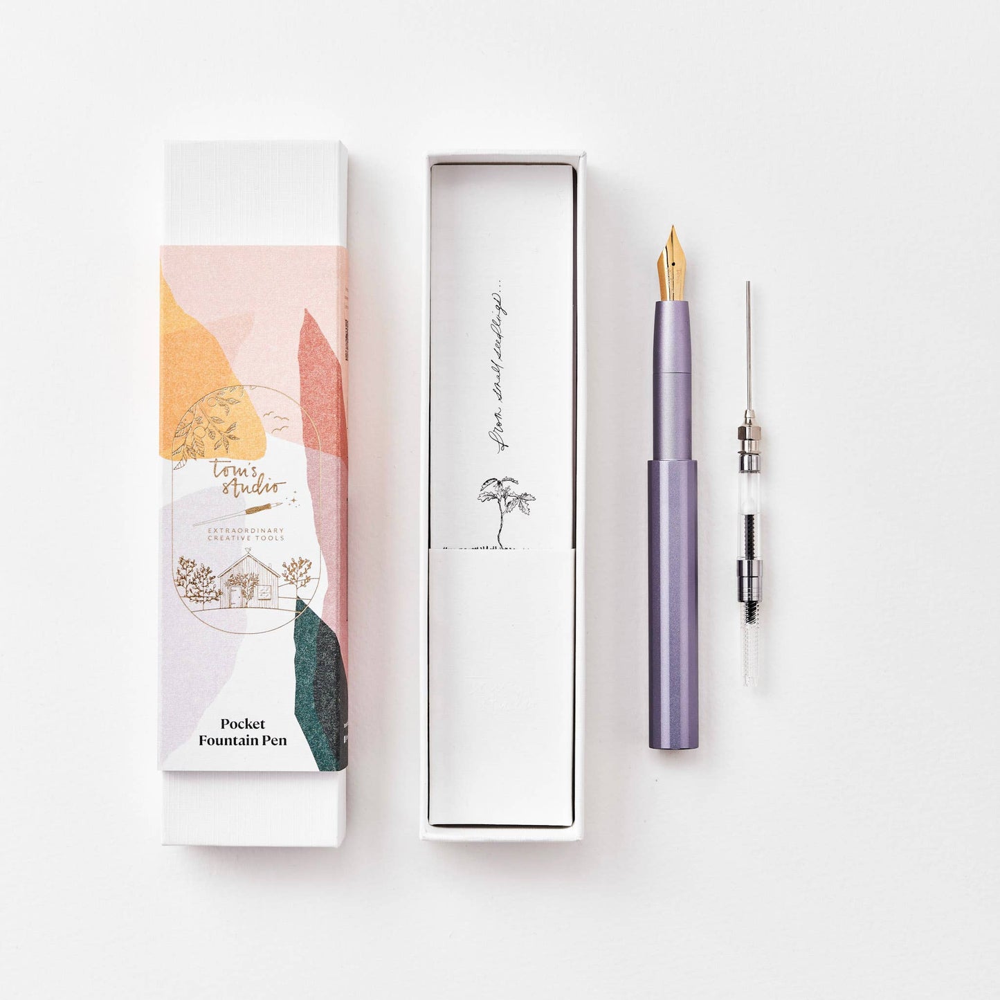 The Studio Pocket Fountain Pen 2.0 by Tom's Studio