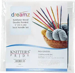 Knitter's Pride-Dreamz Double Pointed Needles Set 5, Socks Kit