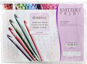Dreamz Symfonie Wood Crochet Hook Set Single Ended