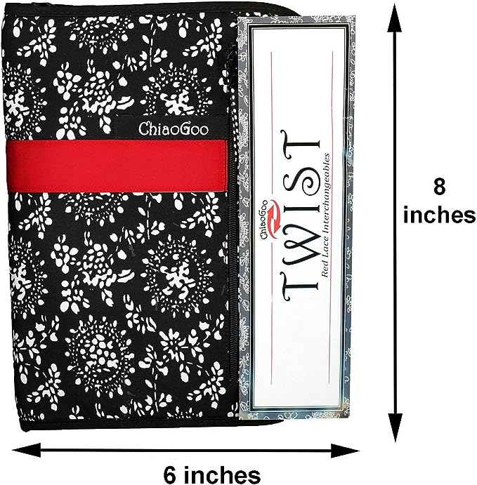 ChiaoGoo Twist Red Lace Interchangeable Set
