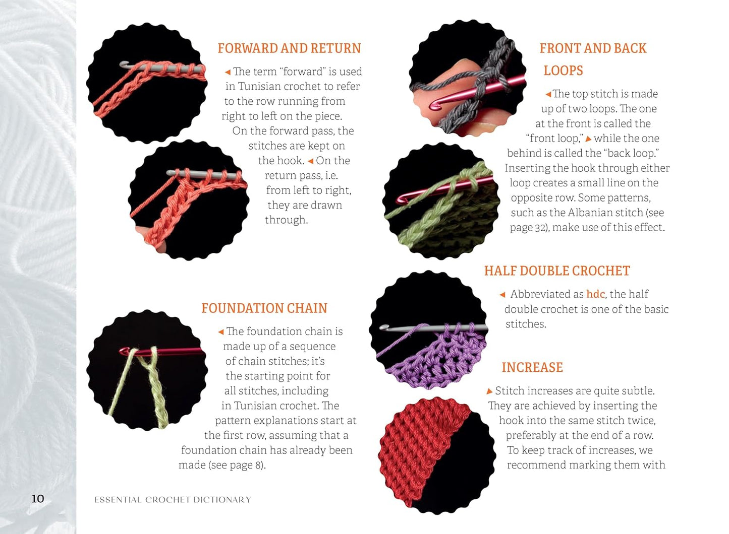 Essential Crochet Dictionary by Sophie Martin