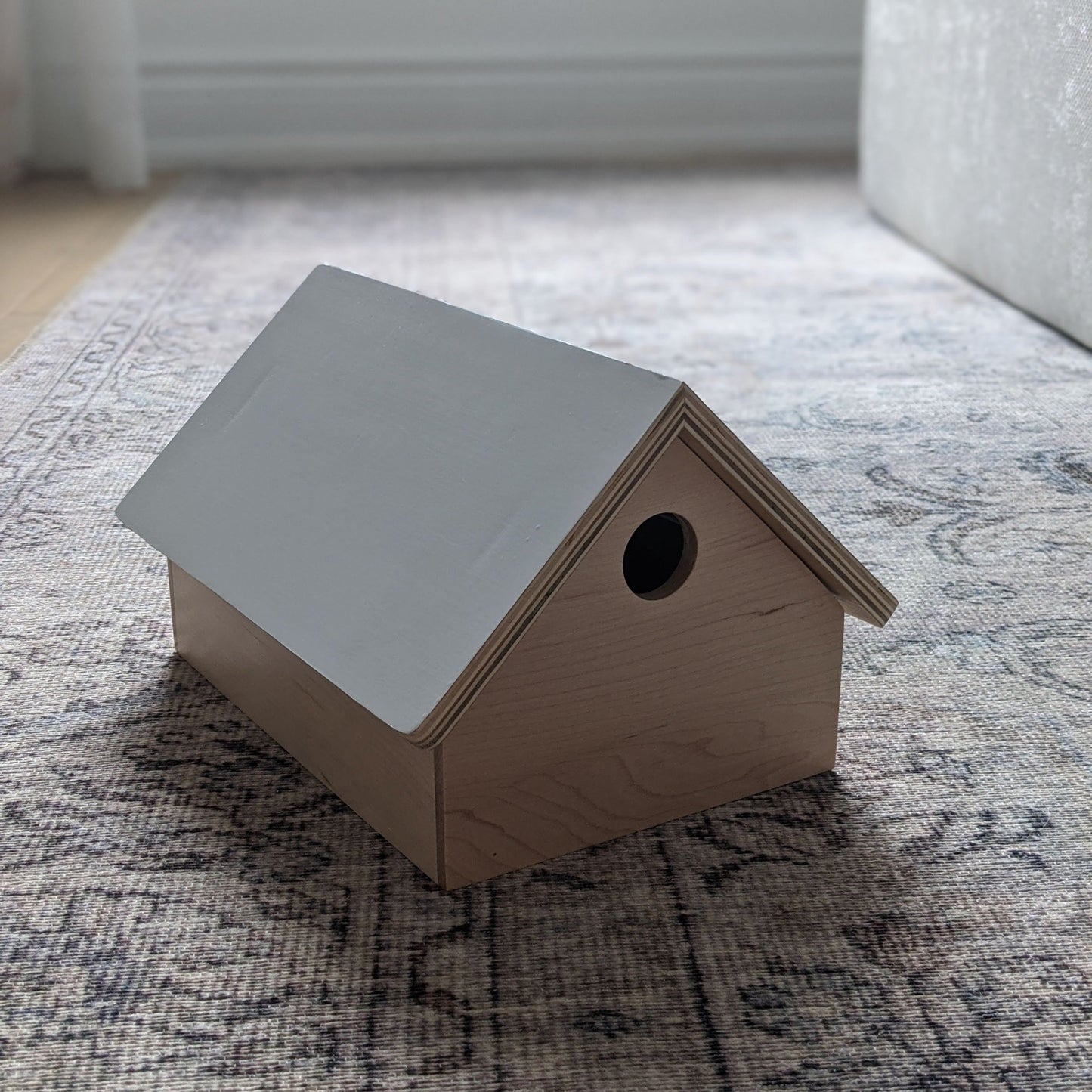 Thread and Maple Birdhouse Box