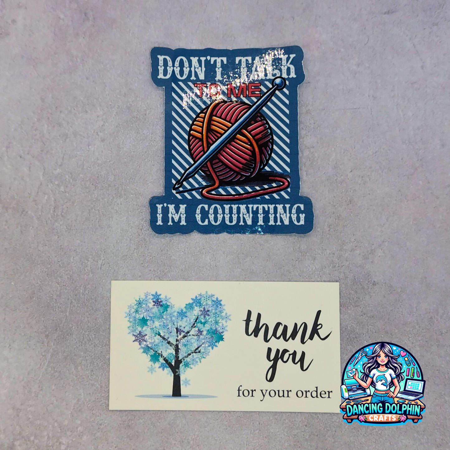 Don’t Talk to Me, I’m Counting – Sticker