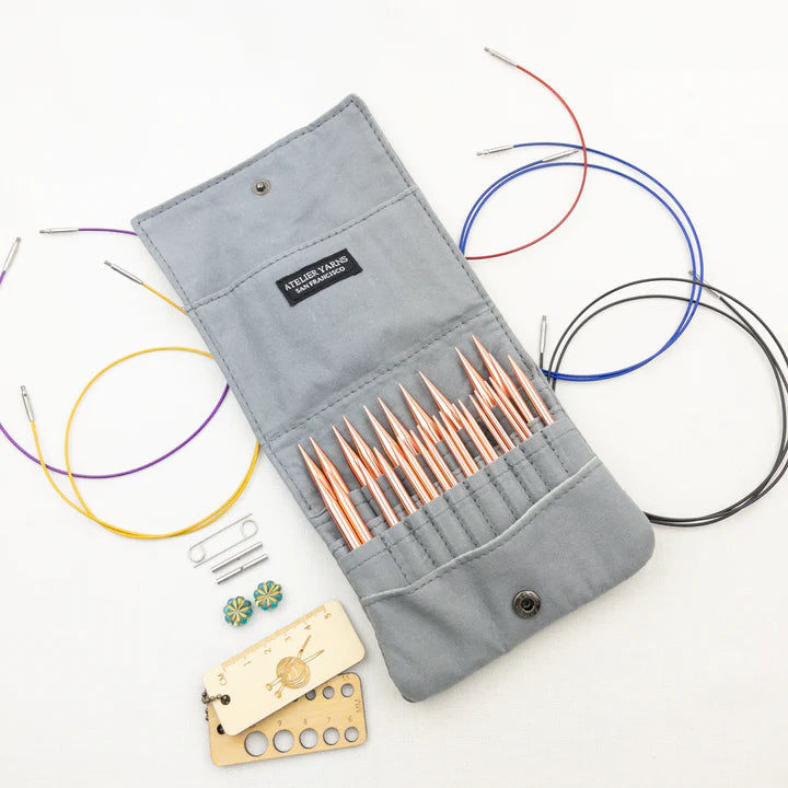 Interchangeable Knitting Needle Set by Atelier