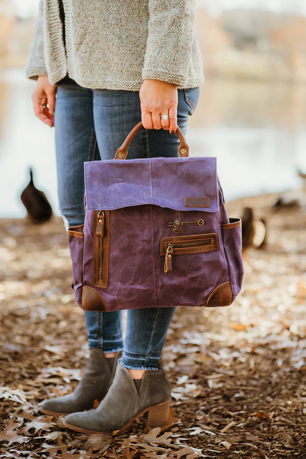 Maker's Midi Backpack by della q