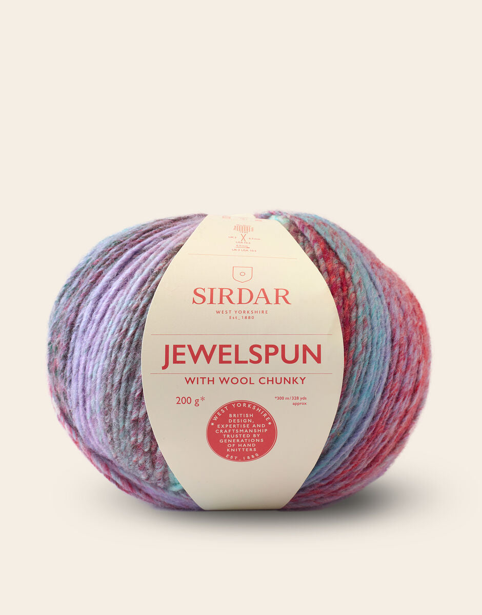 Jewelspun Chunky with Wool by Sirdar