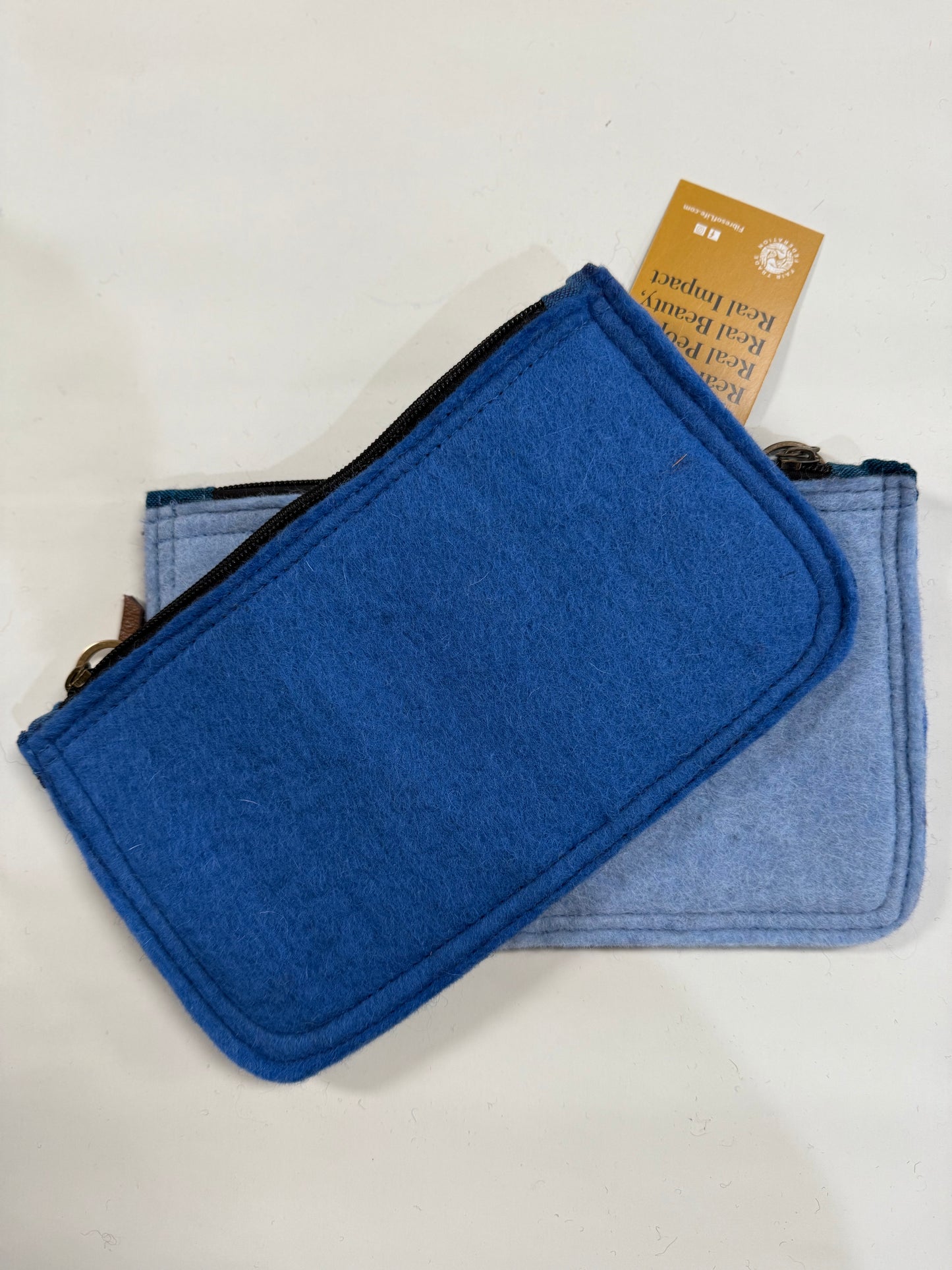 Modern 2-Tone Pouch by Fibres of Life