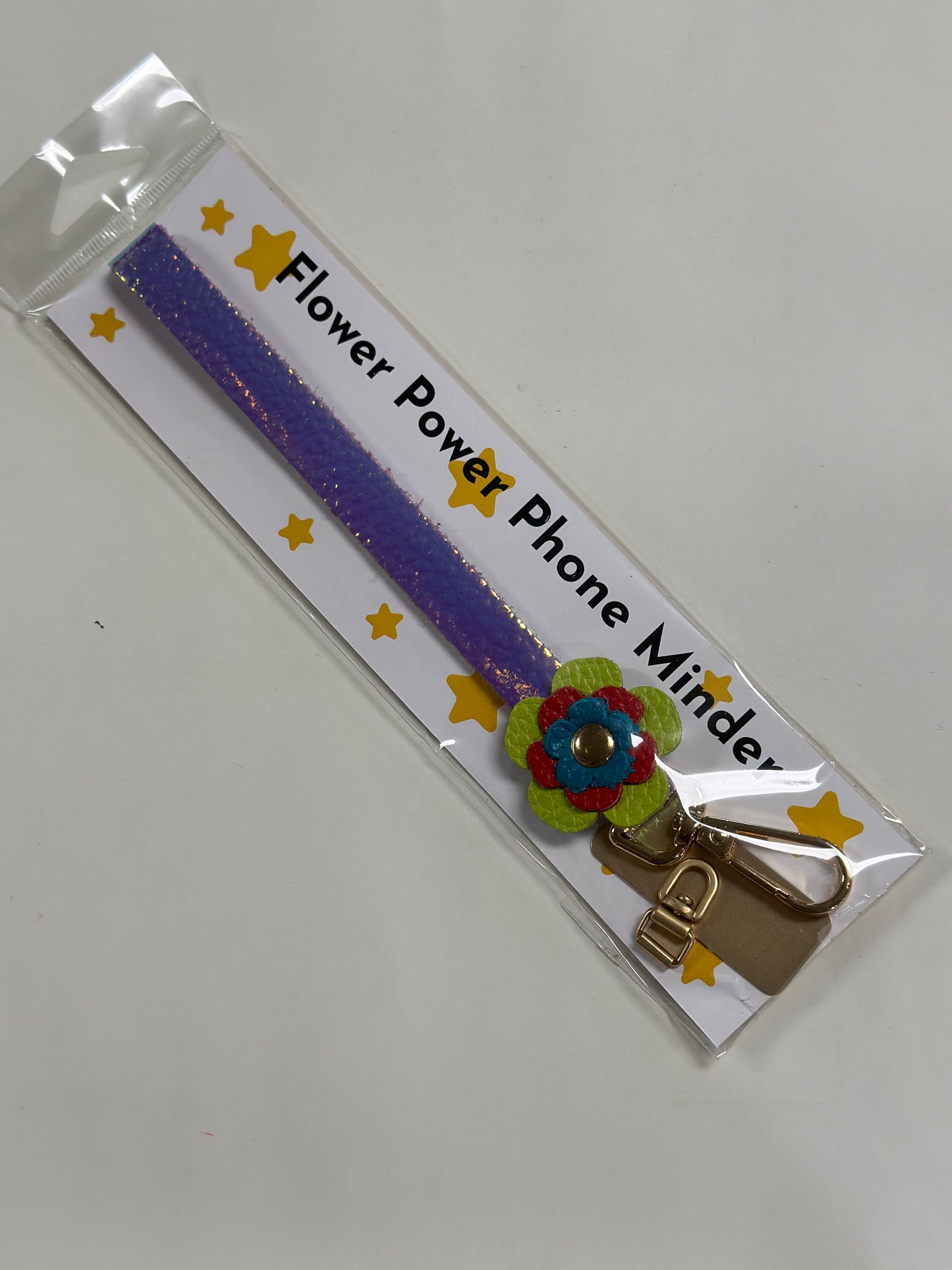 Flower Power Phone Minder by Lemonwood