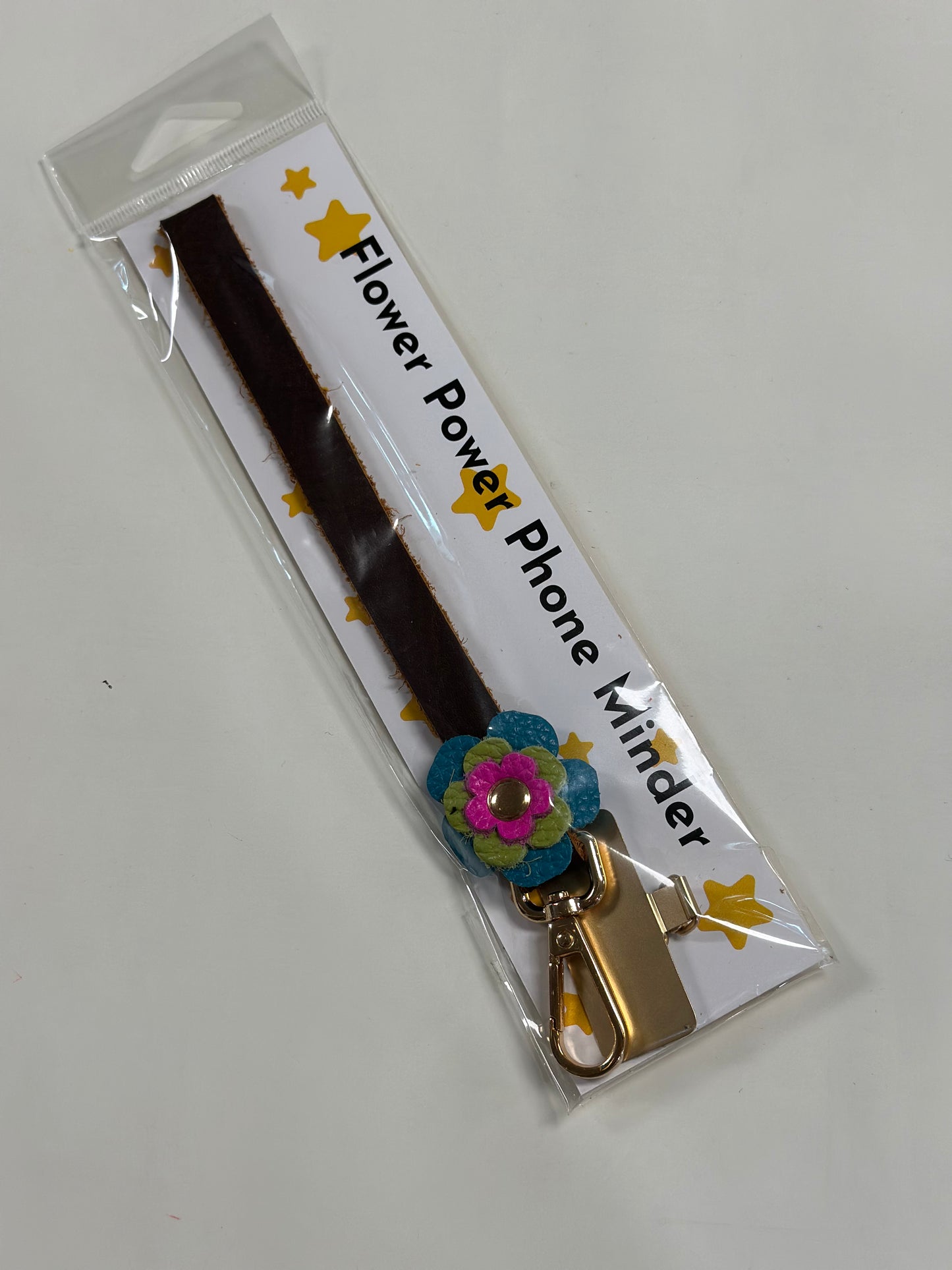 Flower Power Phone Minder by Lemonwood