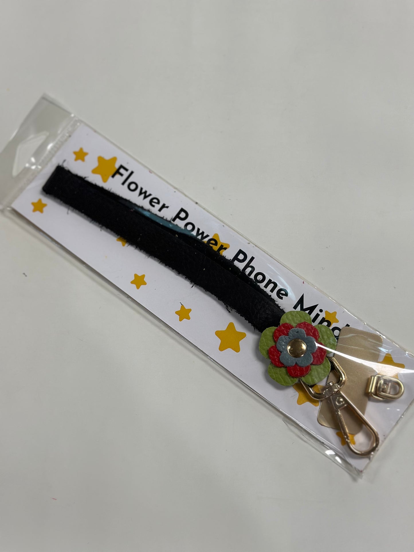 Flower Power Phone Minder by Lemonwood