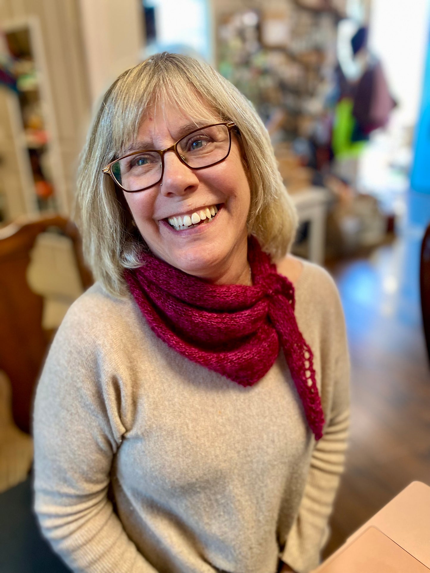 Cashmere Dreams Keyhole Cowl