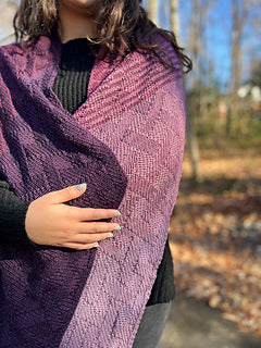 Textili Shawl by Tanis Gray Kit w/16 Worsted