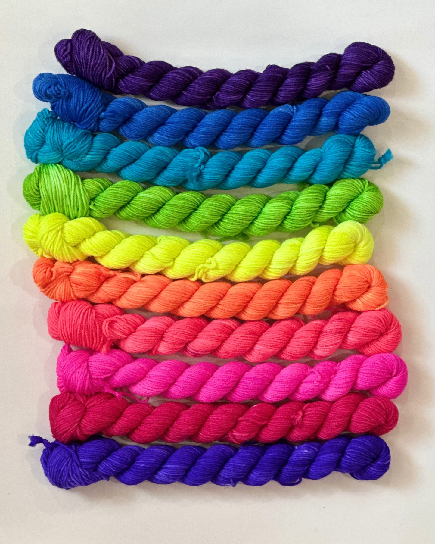 Rainbow Bridge Bright Mini Pack by Alexandra The Art of Yarn