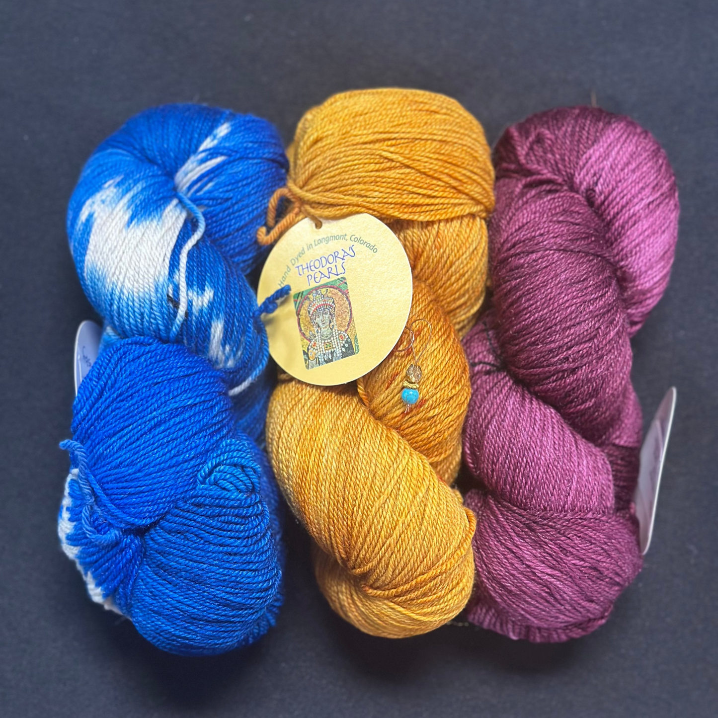Autumn in Taos Shawl KIt by Theodora Pearls - Taking Pre-Orders