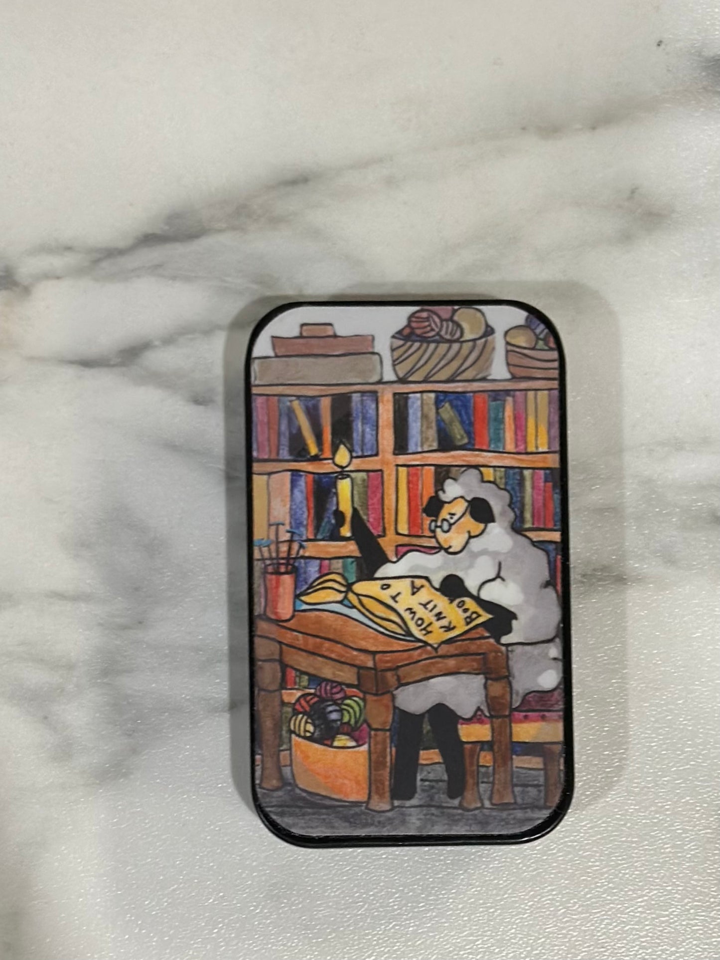 Notions Tin by KnitBaahPurl