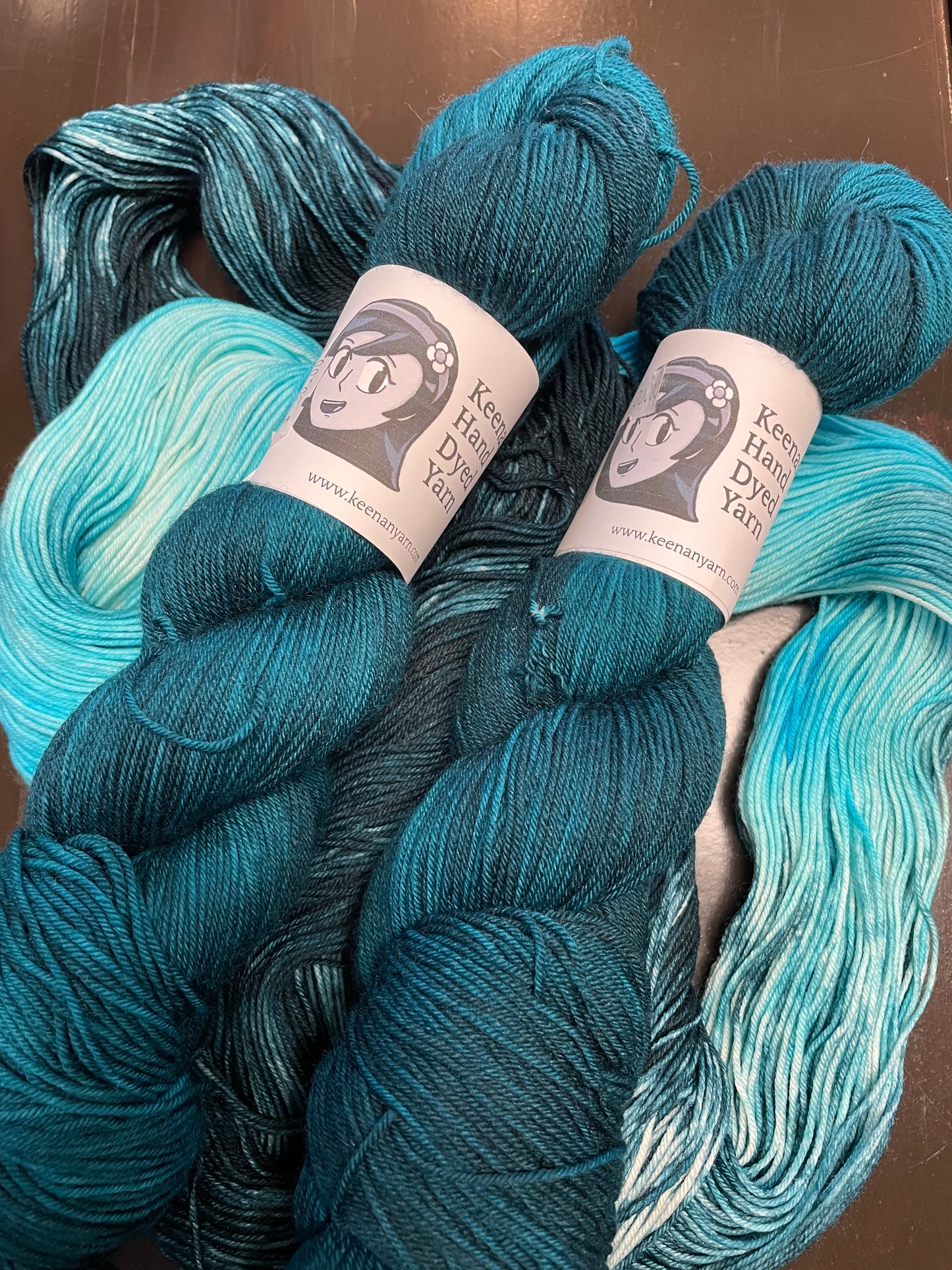 Murder of Crows by Dawn Barker with Keenan Superoverachiever Yarn