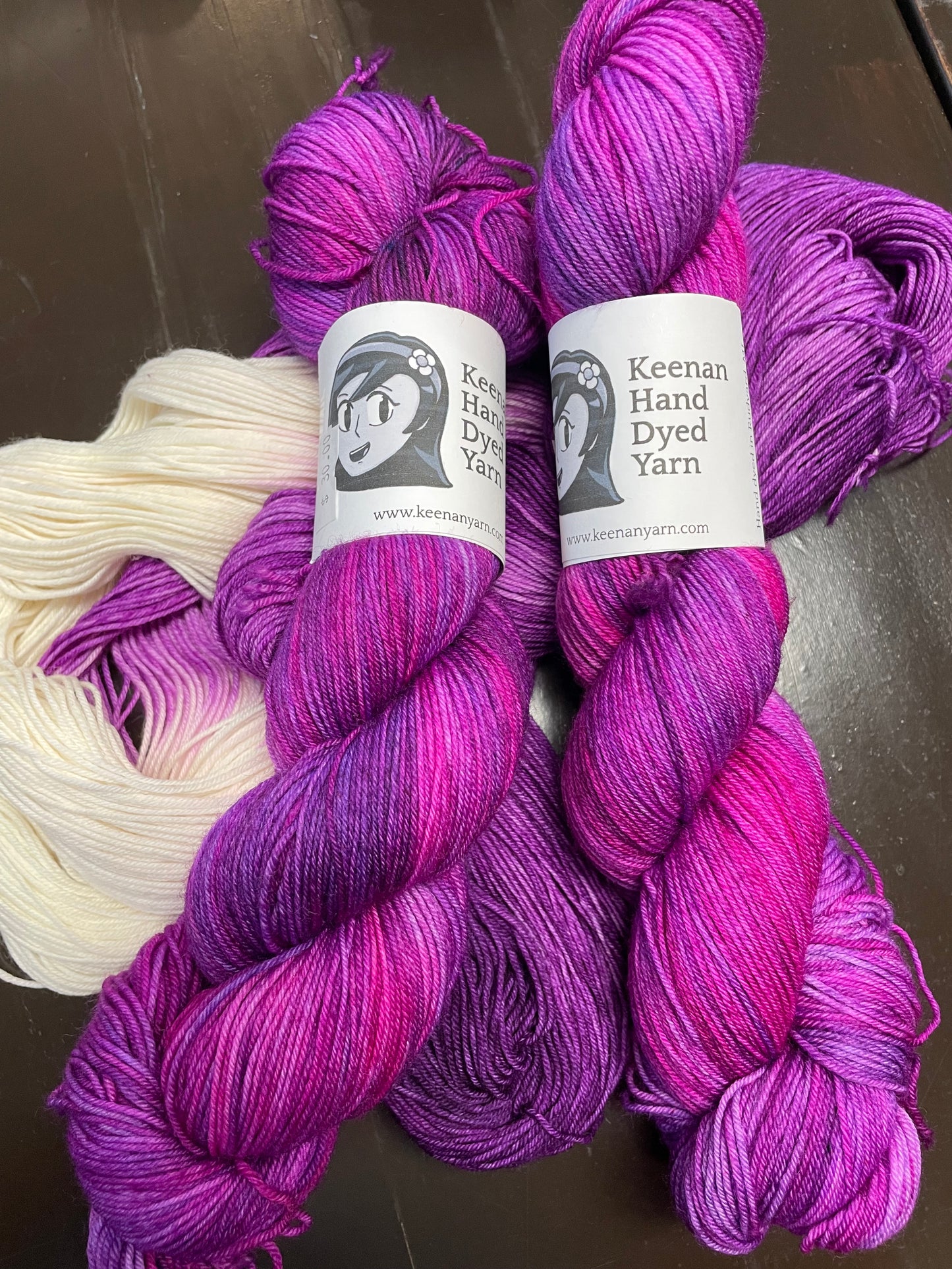 Murder of Crows by Dawn Barker with Keenan Superoverachiever Yarn