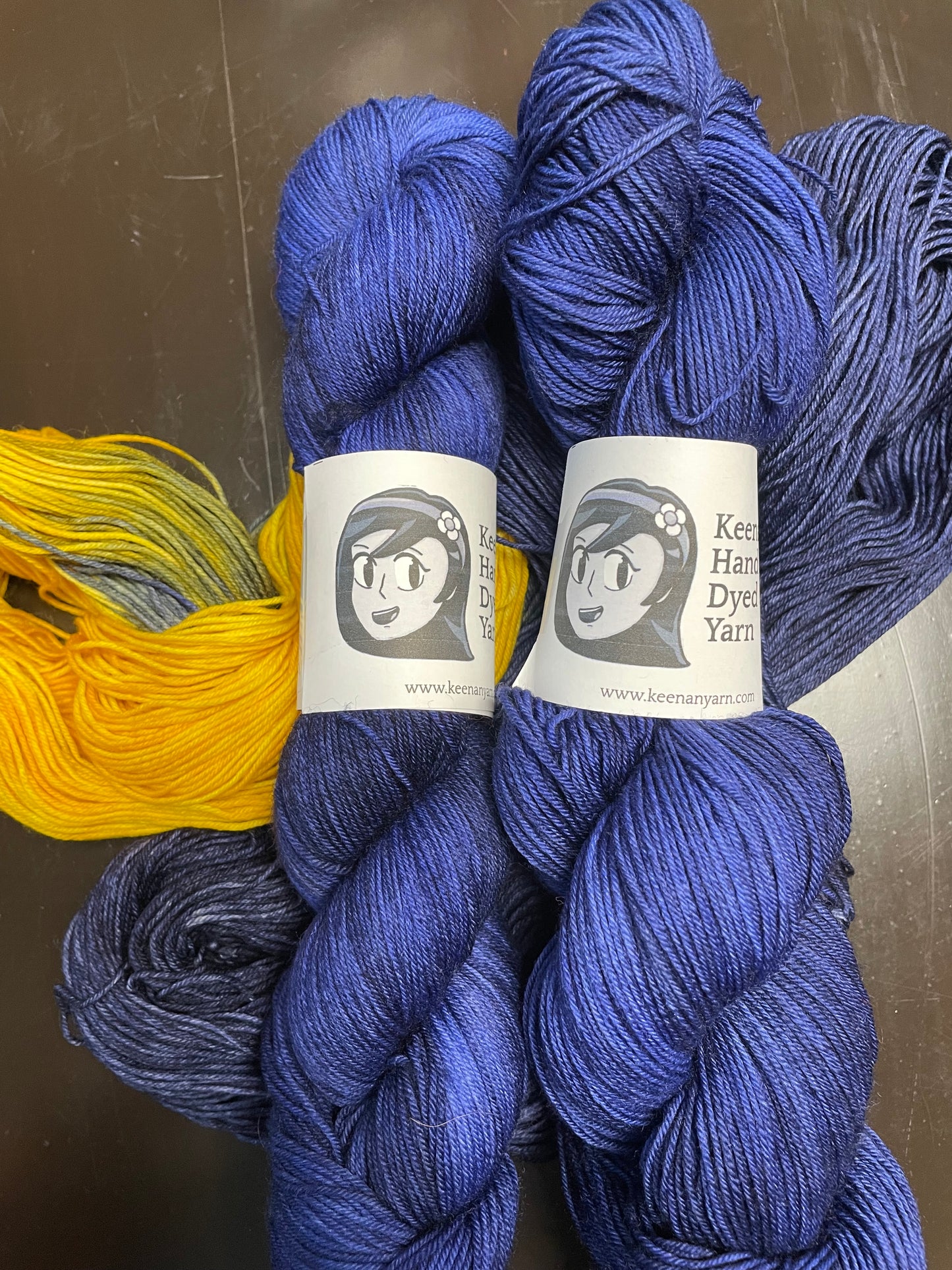 Murder of Crows by Dawn Barker with Keenan Superoverachiever Yarn