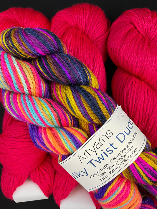 Silky Twist Duo Sweater Kit