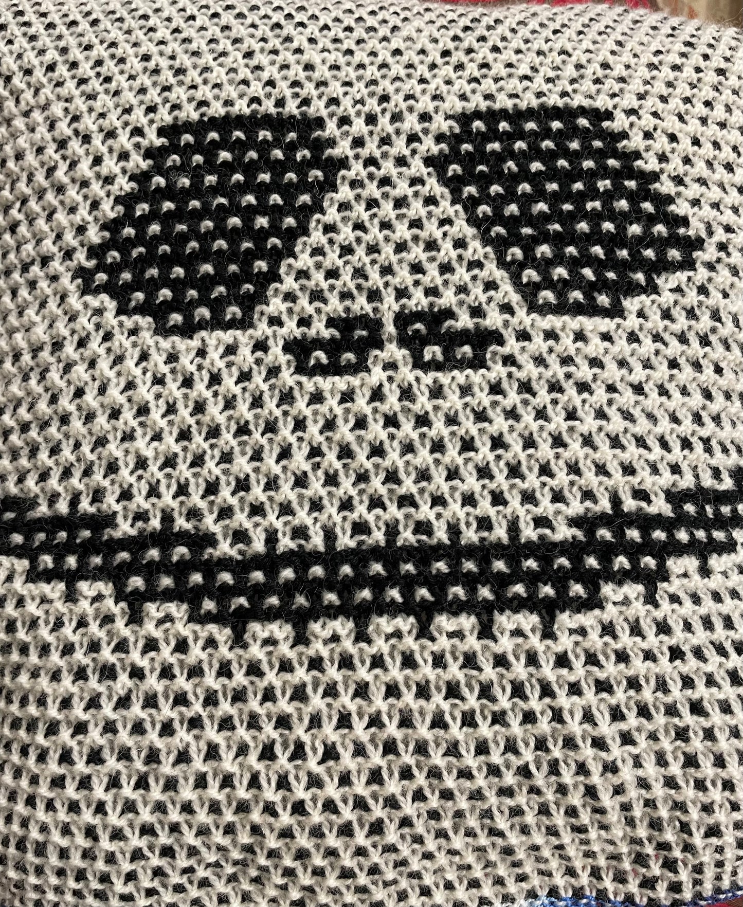 Jack Skellington Pillow designed by Alina Appasova from the book "The Nightmare Before Christmas" by Tanis Gray