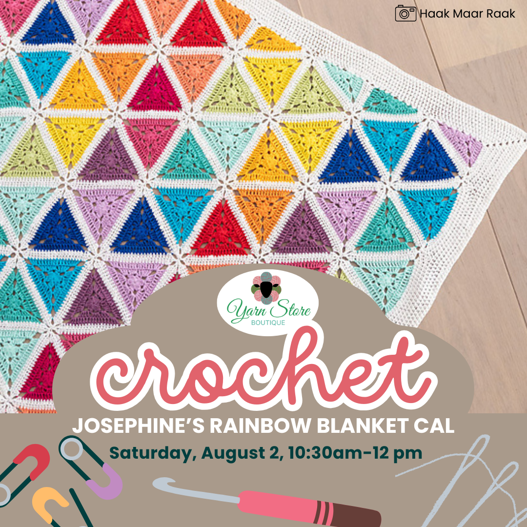 Josephine's CAL Rainbow Blanket Kit