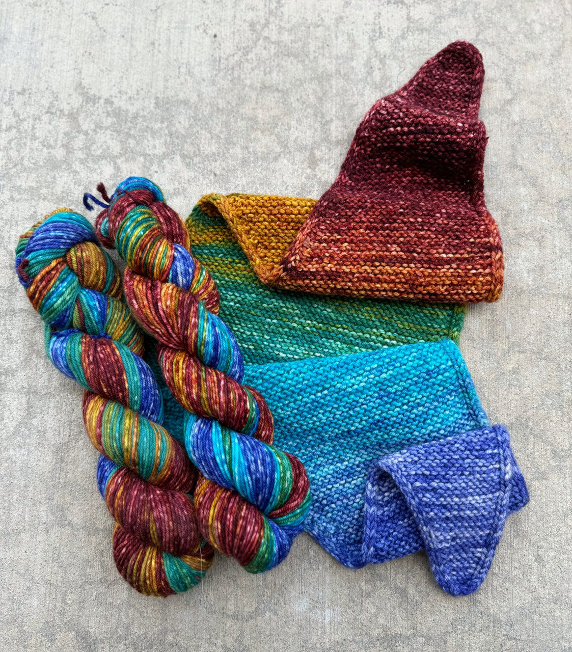 Striata DK Gradient by Polka Dot Sheep