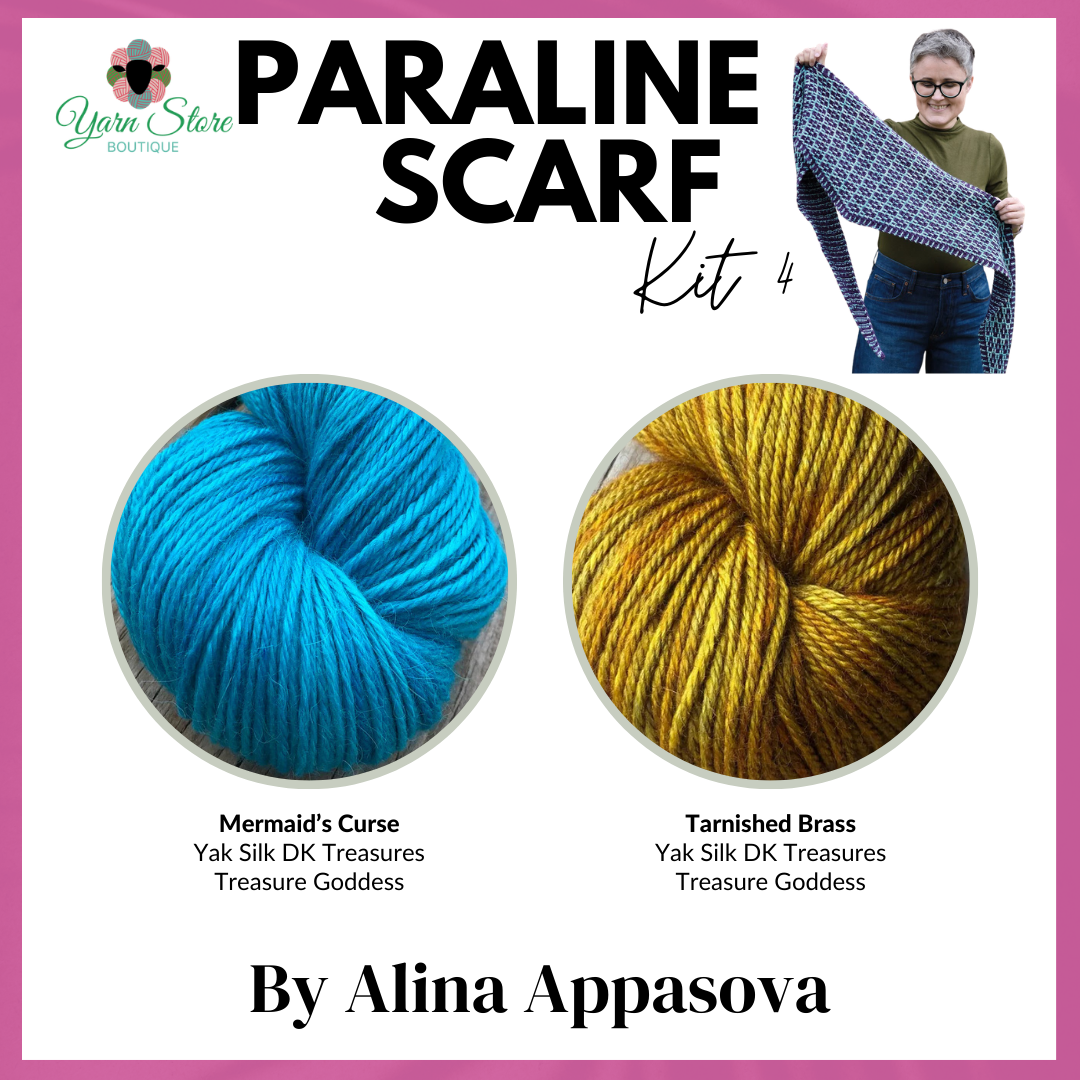 Paraline Scarf Kit by Alina Appasova