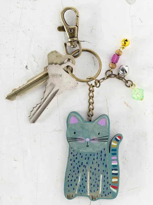 Talk To Animals Key Clip Bag Charm by Natural Life