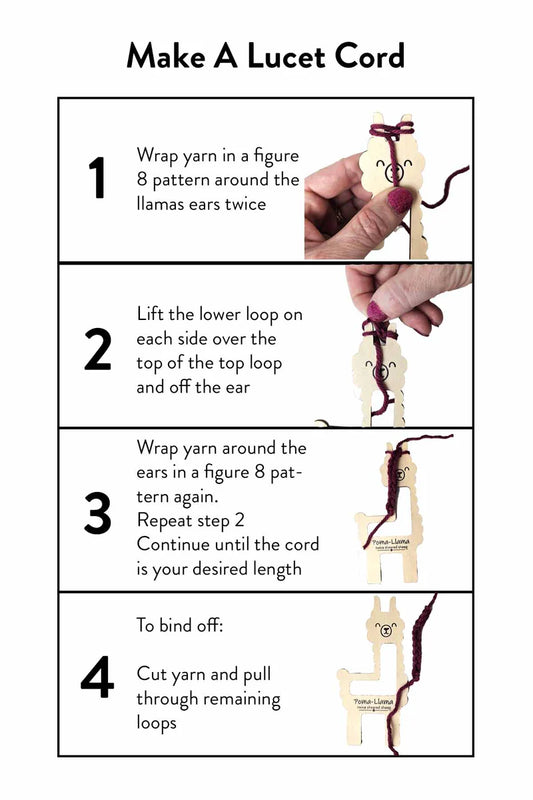 Poma-Llama Pom Pom, Tassel, and Lucet Cord Maker by Twice Sheared Sheep