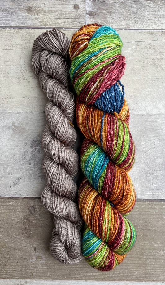 Striata Cowl Kit by Polka Dot Sheep