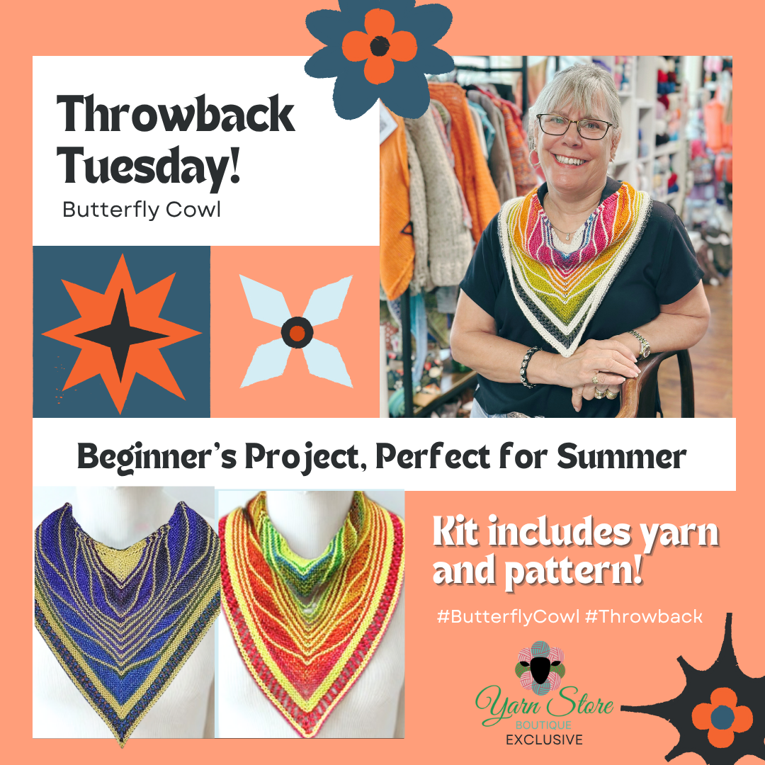 Throwback Tuesday Butterfly Cowl Kits