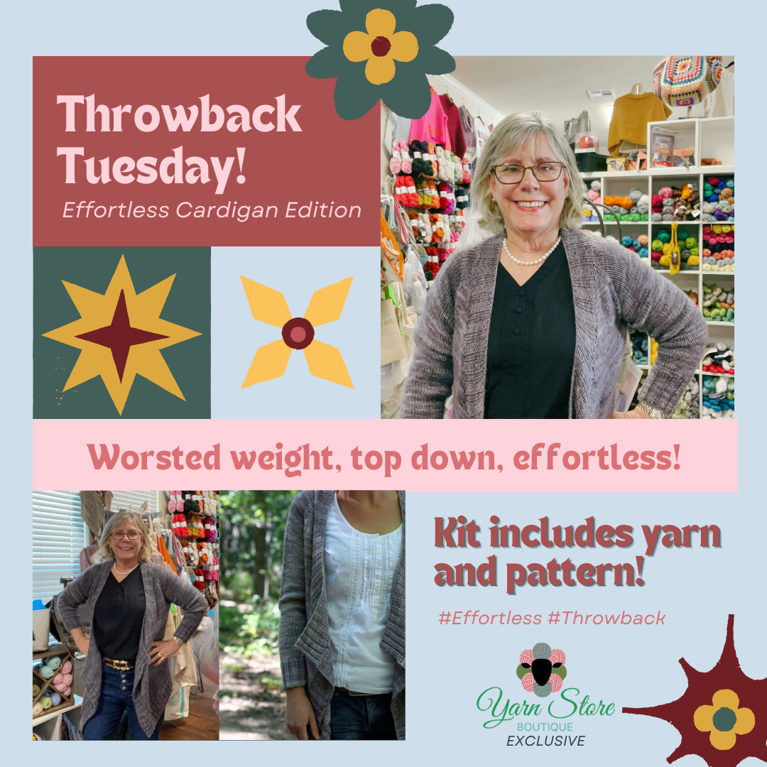 Throwback Tuesday Effortless Cardigan