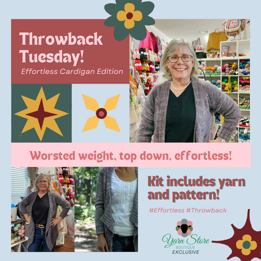 Throwback Tuesday Effortless Cardigan