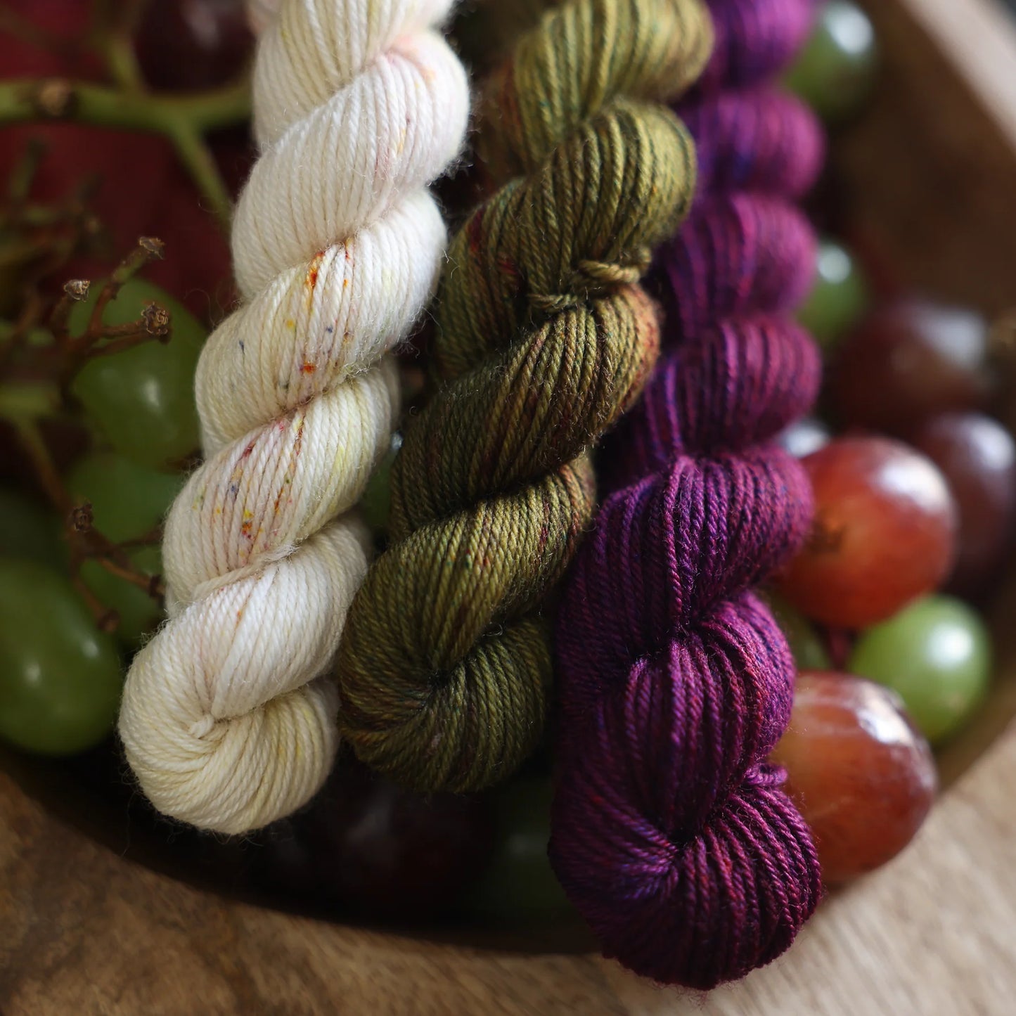 Vineyards Fingering Mini Set by Bad Sheep Yarn