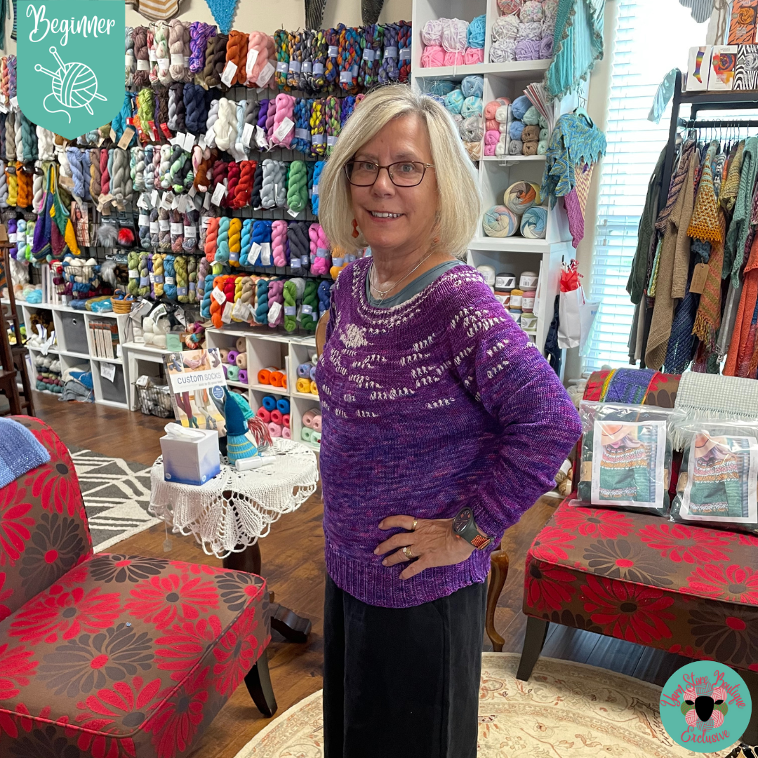 Murder of Crows by Dawn Barker with Keenan Superoverachiever Yarn