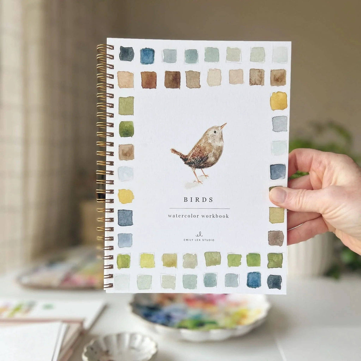 Birds Watercolor Workbook by Emily Lux