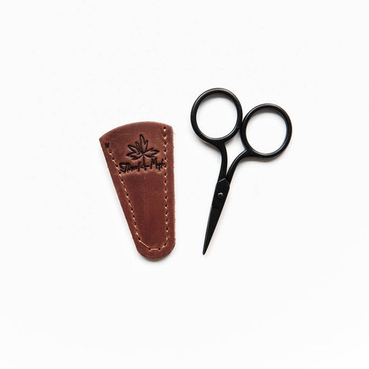 Mini Scissors with Leather Sheath by Thread and Maple