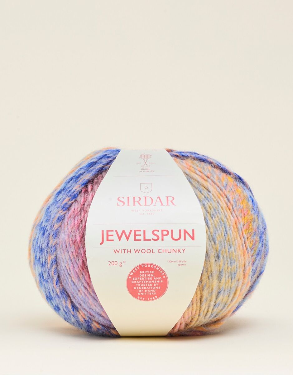 Jewelspun Chunky with Wool by Sirdar