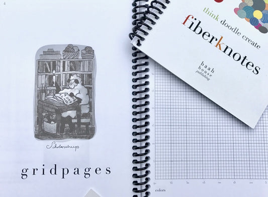 Fiberknotes Project Notebook by KnitBaahPurl