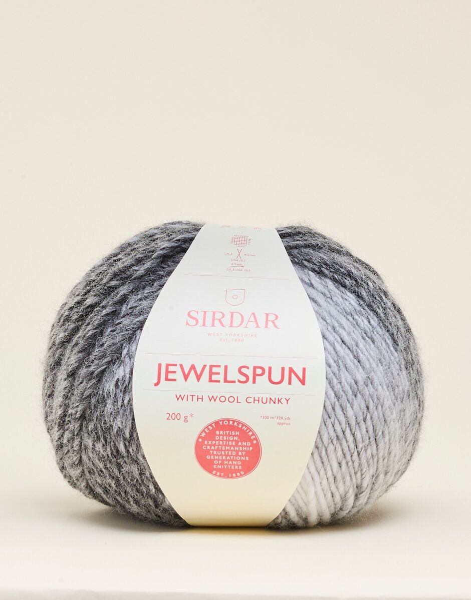 Jewelspun Chunky with Wool by Sirdar