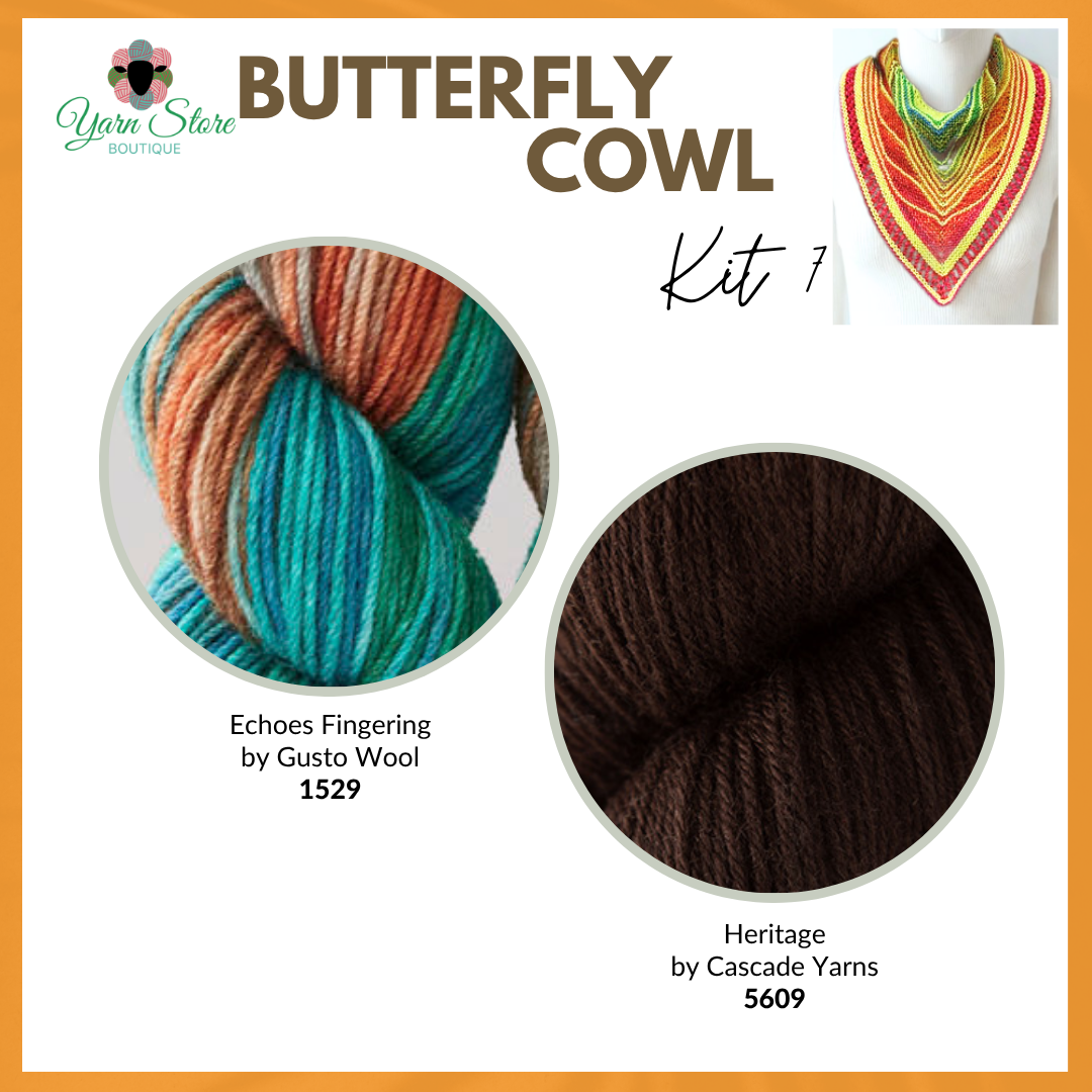Throwback Tuesday Butterfly Cowl Kits