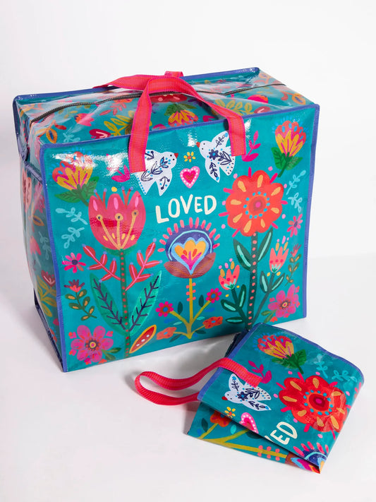 Jumbo Zip Tote by Natural Life